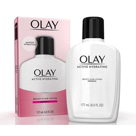 OLAY Active Hydrating Beauty Fluid Original 6 oz (Pack of 4)