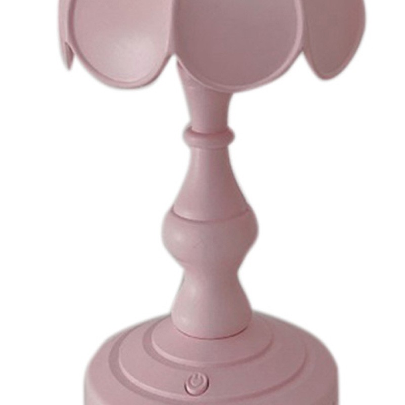 Desk Lamp Retro Lotus Leaf Ingenious Lovely 3 Light Sources