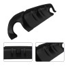 PEGAPARTS Gloss Black Rear Bumper Diffuser Trunk Spoiler w/LED For
