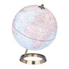 TROIKA Globe 23.5 Degrees Matte Globe Light Blue Seas &