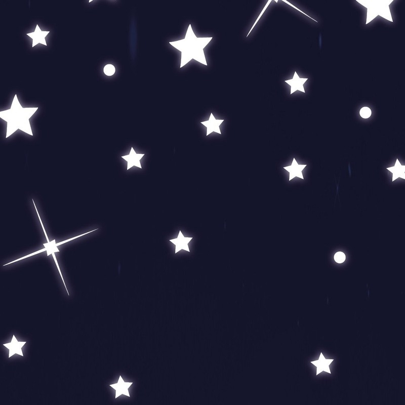 Wall decal Loft 40 pcs glow in the dark stars