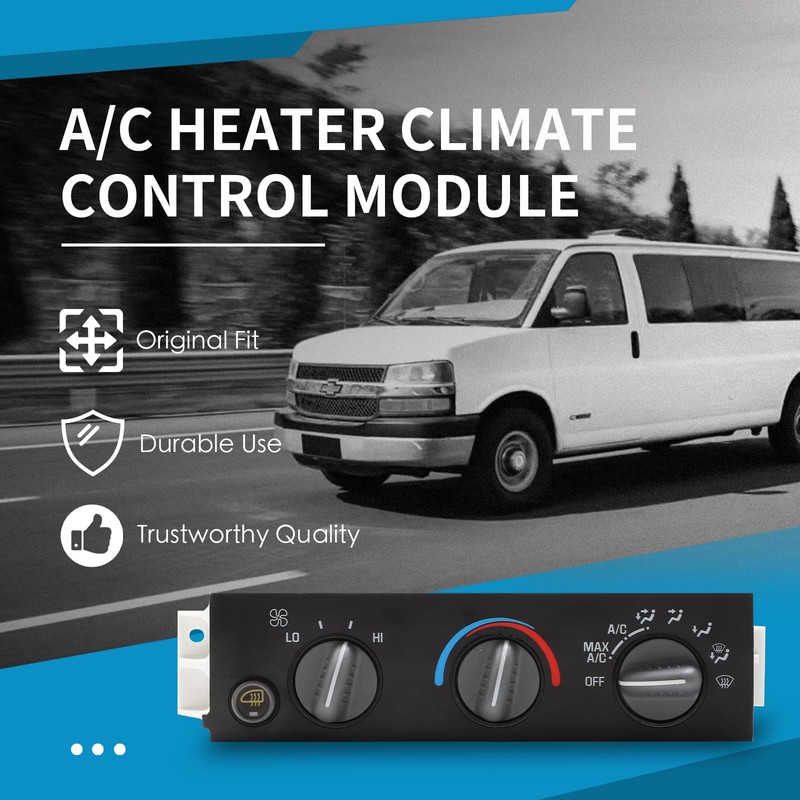15858577 HV/AC Climate Control Module Panel