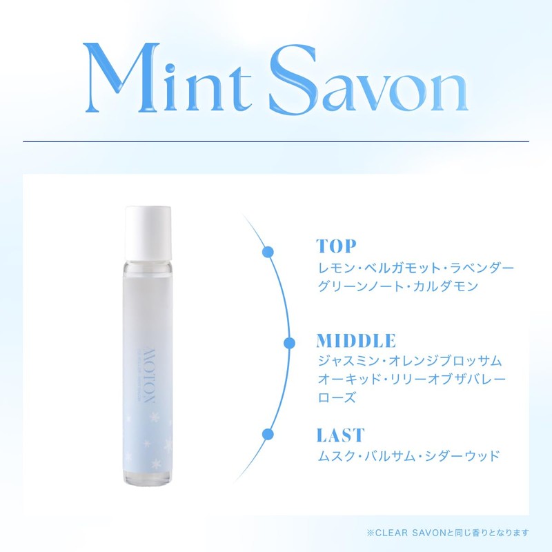 Moton Ice Roller, Clear Savon