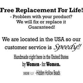 Hidden Hollow Beads Retractable Badge Reel, Women's Stainless Steel Lanyard, Strong, ID Card Holder, Keys Teacher Nurse Cruise Key Keychain (Stainless Steel Chain)