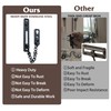 Alise Chain Door Guard Lock,Door Chain Locks with Safety Spring
