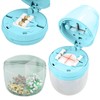 Pill Cutter 1/4 |Precision Quarter Cutter |3-SectionStorage |Crush-Free Blades |Compact