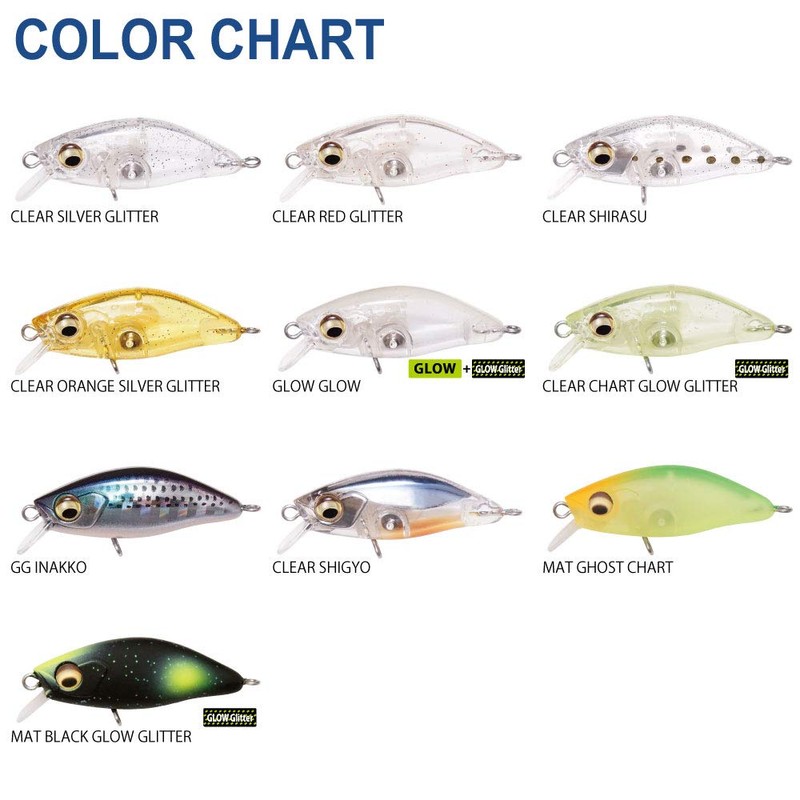 Megabass Beagle (SS) Clear Silver Glitter Lure