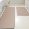 ACCUMTEK Ultra Thin Non-Slip Bath Mat Fit Under Door 2