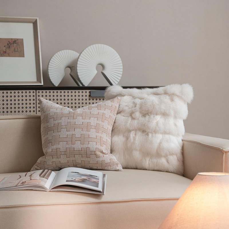 Croker Horse 20x20'' Inches Throw Pillow Cushion Cover - Emma