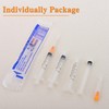 100 Pack 2.5ml/cc Lab Syringes Luer Lock with 25Ga 1