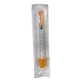 100 Jeringas Para Insulina Sensimedical 31g X 6mm 0.5ml Capacidad en volumen 0.5 mL