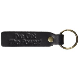 Yoshimura 903-215-4200 Leather Keychain, Black
