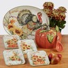 Certified International Harvest Morning Pumpkin Tureen with Ladle, 112 oz,