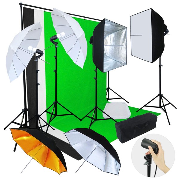 LINCO Lincostore Photo Lighting Video Studio Light Kit AM155 -