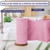 UOUOU Rollo de Toallas de Microfibra, Paquete de 50, Rollo
