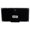 4x4 Double Silver Metal Picture Frame with Bamboo Design