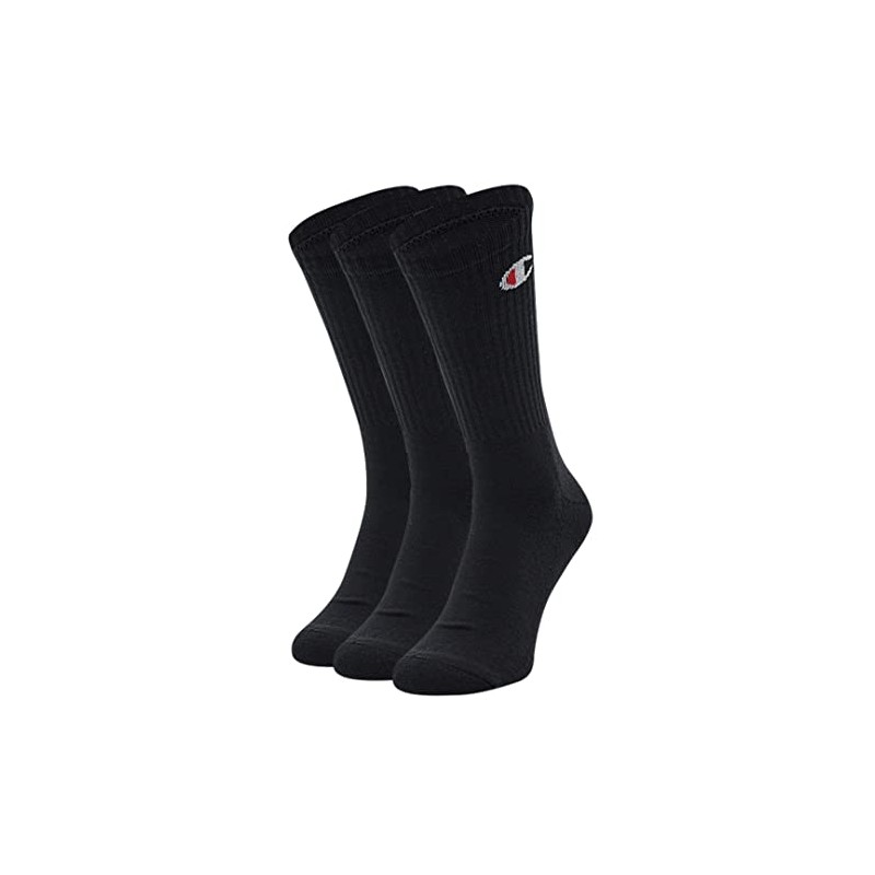 Champion Unisex Socks (Pack of 3), black