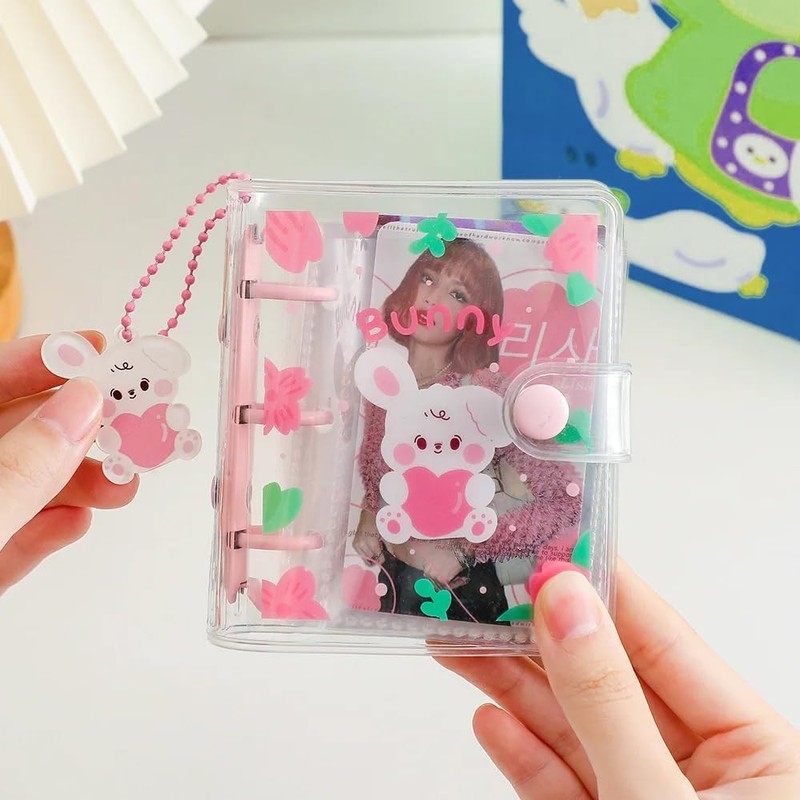KDSSYFT Mini Seal Pad A8 Size 10 Pages Inside Transparent
