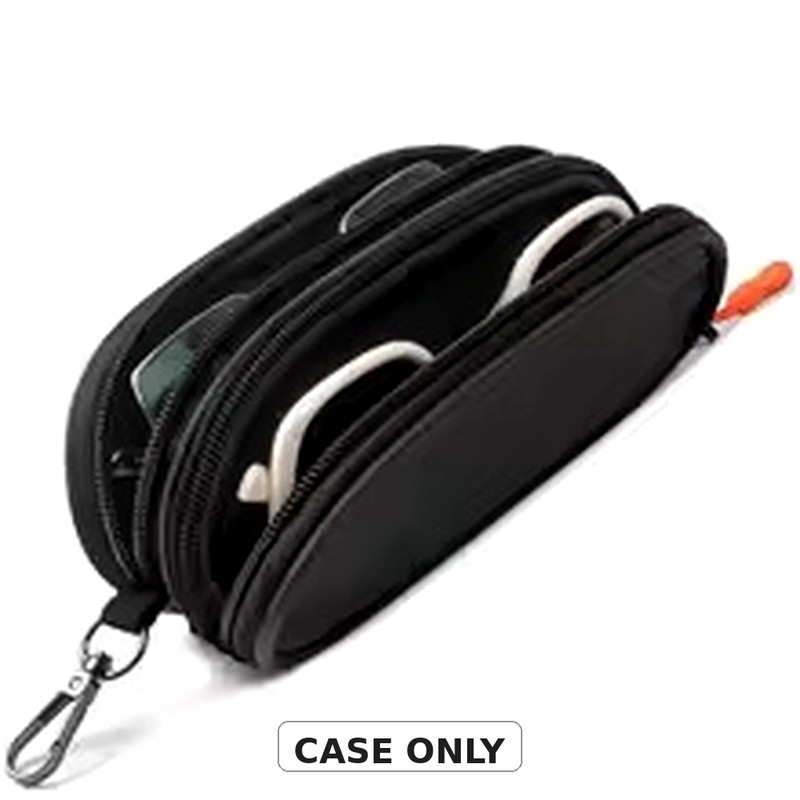 Double Eyeglass Case for Glasses & Sunglasses – Soft Neoprene