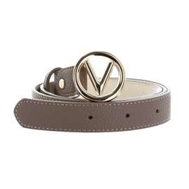 VALENTINO Round Women's Belt W120 Taupe - Can be Shortened
