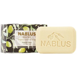 [Support Palestinian] Nablus Soap, Natural Olive, Completely Additive-Free since the 10th Century Organic Soap, Facial Cleansing Soap, Body Soap, Solid Soap, Face Wash Soap (Moisturizing Environment,