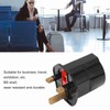 4PCS to Conversion Plug Grounding 2 Pin to 3 Pin