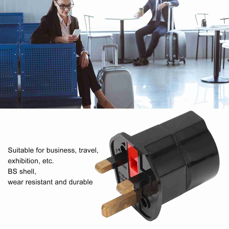 4PCS to Conversion Plug Grounding 2 Pin to 3 Pin