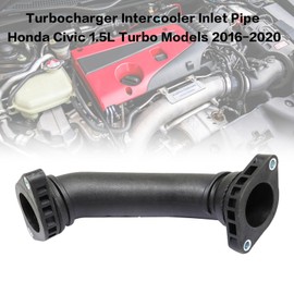 NLQR Turbocharger Intercooler Inlet Pipe Tube Compatible with Honda Civic 1.5L Turbo Models 2016 2017 2018 2019 2020 Replace 172845AAA01 17284-5AA-A01 Turbocharged Intake Hose Air Pipe