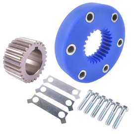 Flynsu 48-50005-00 Coupling Compressor Drive Pulley Replacement for Carrier X4 7500 6600 MT Ultima, X2 2100 2100A 2100R 2500A 2500R