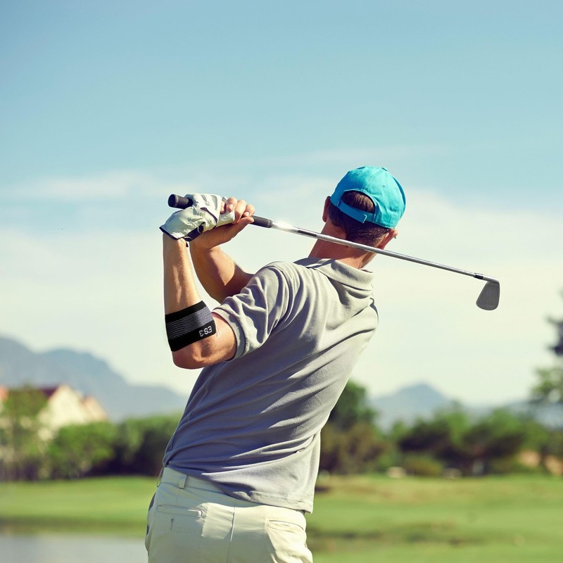 OrthoSleeve Elbow Brace ES3 designed to help with Tennis Elbow,