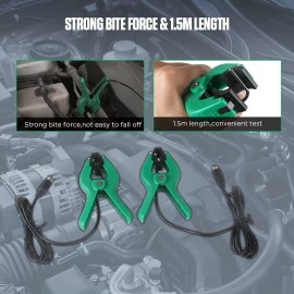 DUOYI 2PC Temperature Clamps HVAC Digital Manifold Gauge Set Digital Refrigerant Gauge