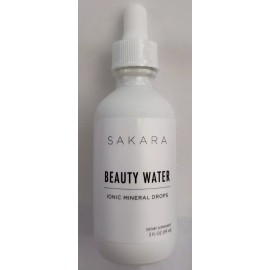 Sakara - Beauty Water Ionic Mineral Drops - 2 fl oz Bottle (Sealed) - Ex 10/2025