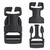 Qavctw 2x 1'' Buckle Quick Side Release Buckle for Tactical