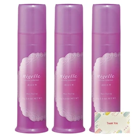 Milbon Nizel Doressia Collection Cream Gel Jelly M 3.2 oz (90 g) Set of 3 + Kunutonn Original Logo e Bonus