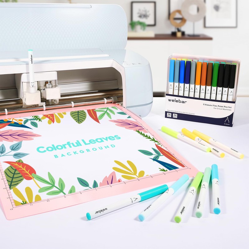 Welebar 0.4 Tip Pens Set For Cricut Maker/Maker 3/Explore 3/Air