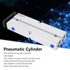 Air Cylinder Pneumatic Double Acting Aluminum Alloy AntiRust TN16 0.10.9MPa