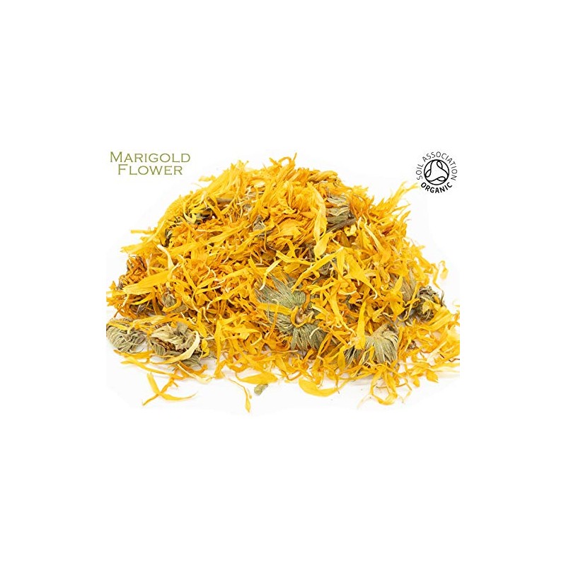 Organic Marigold Flower Pure Herbal Infusion (25 Unbleached Tea Bags