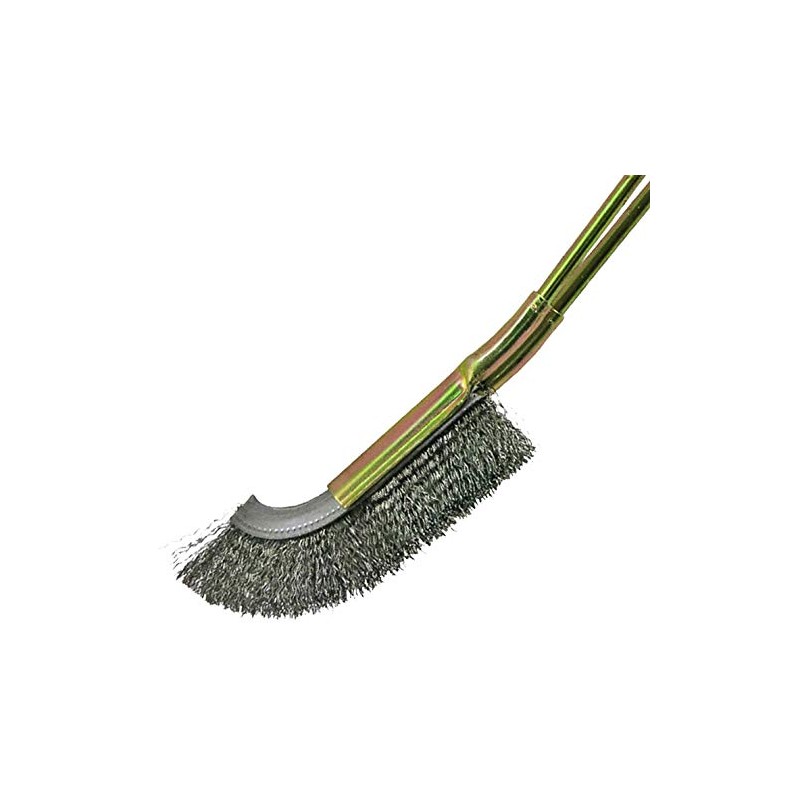 SUN UP Handy Brush, Bent Tip, Stainless Steel