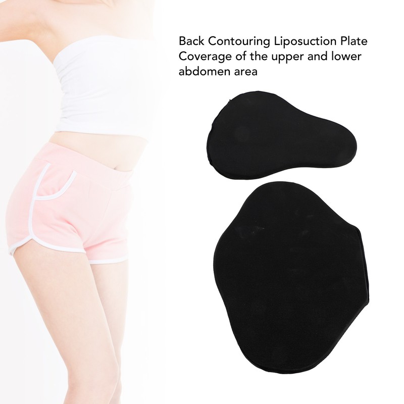 2pcs Back Contouring Liposuction Plate Shaping Comfortable Tummy Flattening Compression