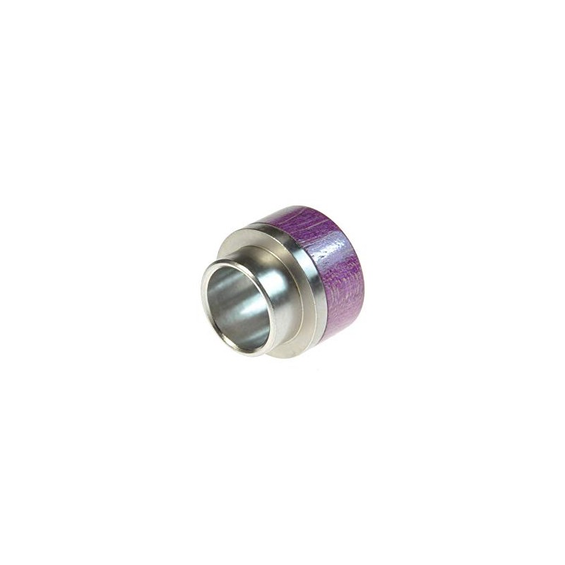 Armerah 810RL Ringless Drip Tip RDA eCig Tanks Short/Wide Stabilised-Wood/Steel