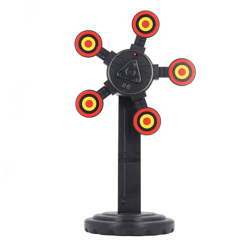 Electric Target Toy Auto Reset Rotatable Target Toy with Electronic