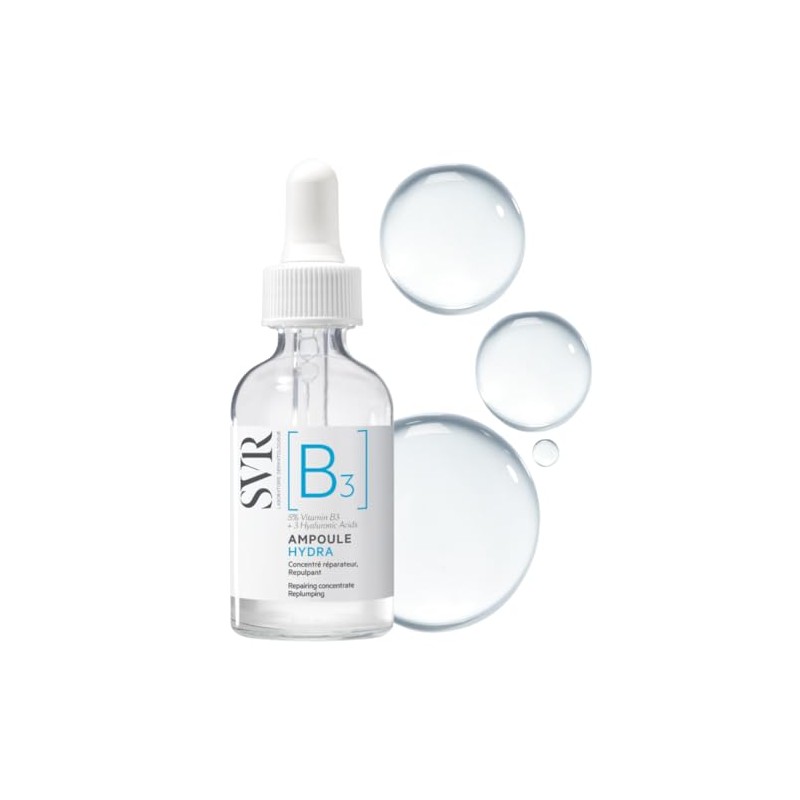 SVR B3 Ampoule Hydra Srum Hidratante Reparador Anti-Edad con Vitamina