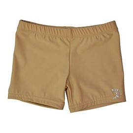 Sookie Active Premium Micro Nylon Spandex Youth Shorts (Youth 10-12) Nude