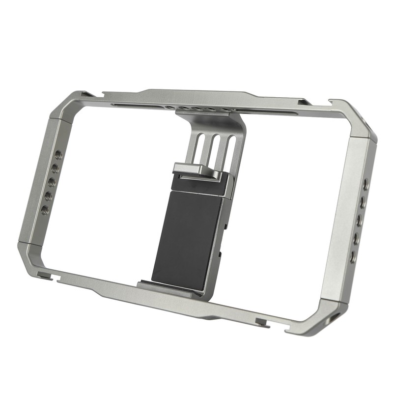 Smartphone Video Rig Camera Cage Phone Video Stabilizer Grip Vlogging