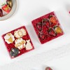 RomanticBaking 20 Pack 6x6x2 Inches Cookies Boxes with Clear Window