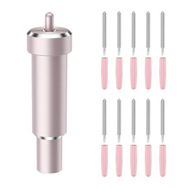 Premium Fine Point Blades, Bonded Fabric Blades, Deep Cutting Blades for Maker 3/Maker/Explore 3/Air 2/Air/One/Venture Enhance Your Crafting Experience. (Pink)