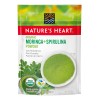 Mezcla Orgánica Moringa Y Spirulina Nature's Heart De 100g