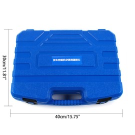 QUSKLISU Air Conditioning Leak Test Kits, 56pcs Air Conditioning Leak Detector Detection Tools Auto Repair Tool A/C Detection Repair Tool Kit for Car Truck