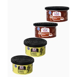 ikeda perfume ikeda perfume Auto-Lufterfrischer | 4 Stck Kfz-Duftdosen zur automatischen Geruchsentfernung | 60 Tage lang anhaltender Duft fr den Aromadiffusor im Badezimmer zu Hause (Limone Coffee, 4pcs)