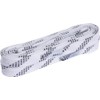 Powerslide WAXED Shoelaces 2024 White/Black Stripes, one colour